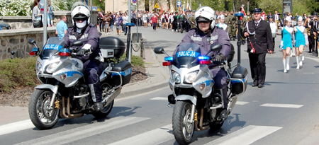 Policjanci siądą na motocykle